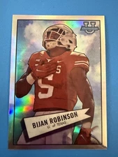 2022 Bowman U Chrome 1952 Bijan Robinson #52BF-18
