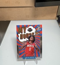Panini Donruss Optic 2021-22 My House Jalen Green Rookie Insert #17 Rockets