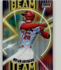 2022 Stadium Club Chrome Nolan Arenado Beam Team #BT-8 St. Louis Cardinals