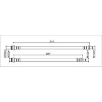 Metzger 4111791 Bremsschlauch FüR Smart Fortwo 451
