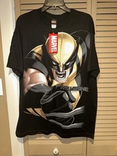 Marvel Mad Engine Tag Wolverine T-Shirt 2009 Size Large DeadStock