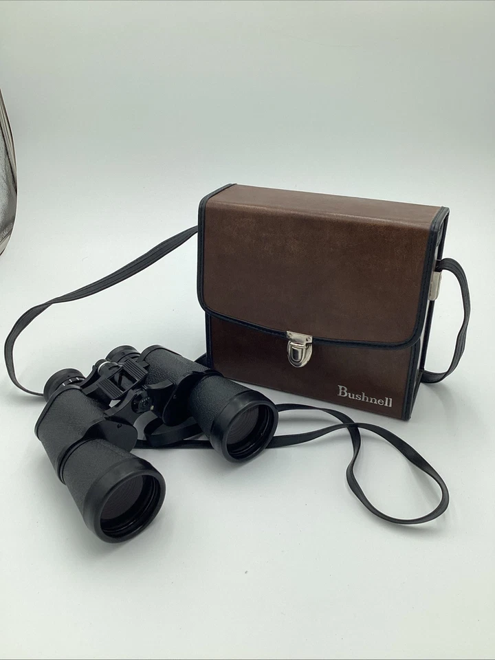 Vintage Bushnell Sportview Binoculars 10x50 Wide Angle 367ft Insta Focus Optic - Image 2 of 4