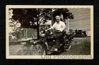1920S/30S HARLEY DAVIDSON MOTORCYCLE V-TWIN BUDDY SEAT OLD/VINTAGE PHOTO- AA227 — photo 1