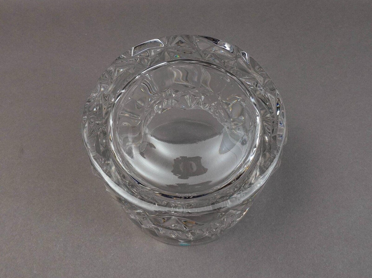 Tiffany & Co Rock Cut Crystal Heavy Wine Cooler Champagne