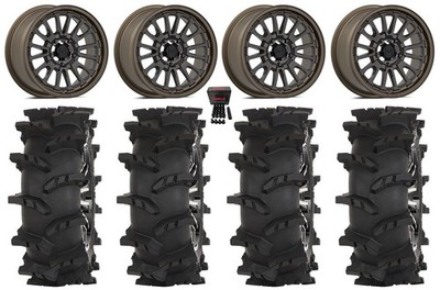 Valor V14 15'' Wheels Root Beer 32'' Outlaw Max Tires UForce U10 Pro / U10 XL Pro