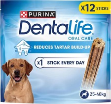 Image of Dog Dental Care Chews Purina Dentalife Large 12 Sticks
