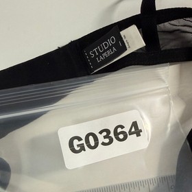 Studio La Perla Underwire Push Up Balconette Bra 32C Black Teal Orange Lace