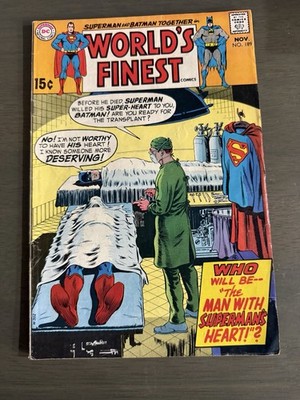 World's Finest Comics #189 (DC Comics November 1969)