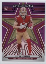 2024 Panini Rookies & Stars Rookies Purple 163/299 Ricky Pearsall #184 10up