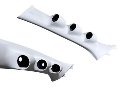 10 13 Mazdaspeed 3 Driver Left Side Pillar Trim 52mm Triple Gauge Pod Mazda 3