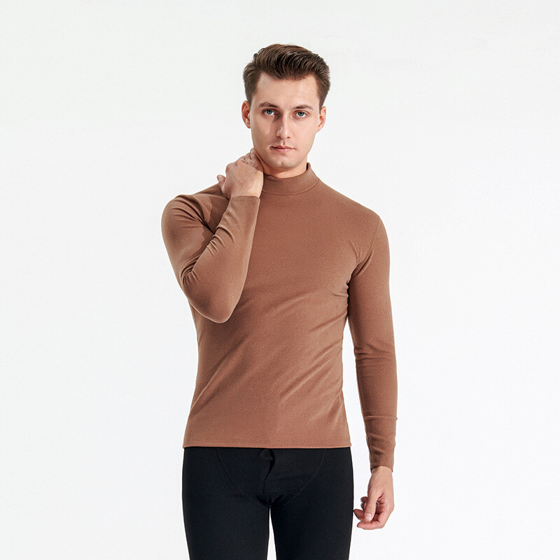 Thermal Shirts for Men Long Sleeve Cold Weather Winter Warm Tops - Main Image