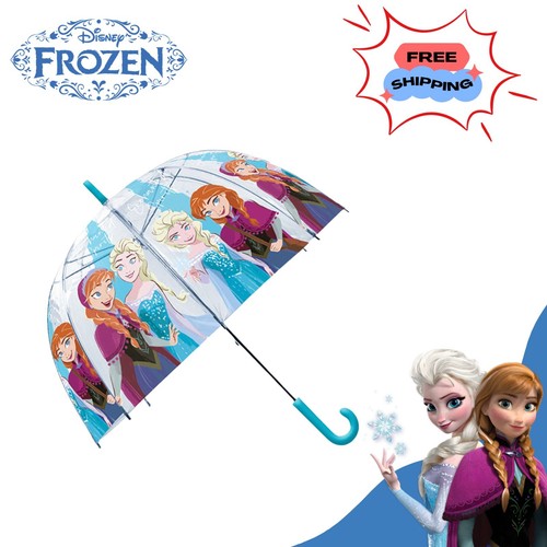 Girls Windproof Bubble Umbrellas, Kids Wipeable Brolly School Gift for 3-7Year - Picture 10 of 69