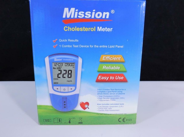 Mission 3 In 1 Cholesterin Messgerät Cholesterintester günstig kaufen