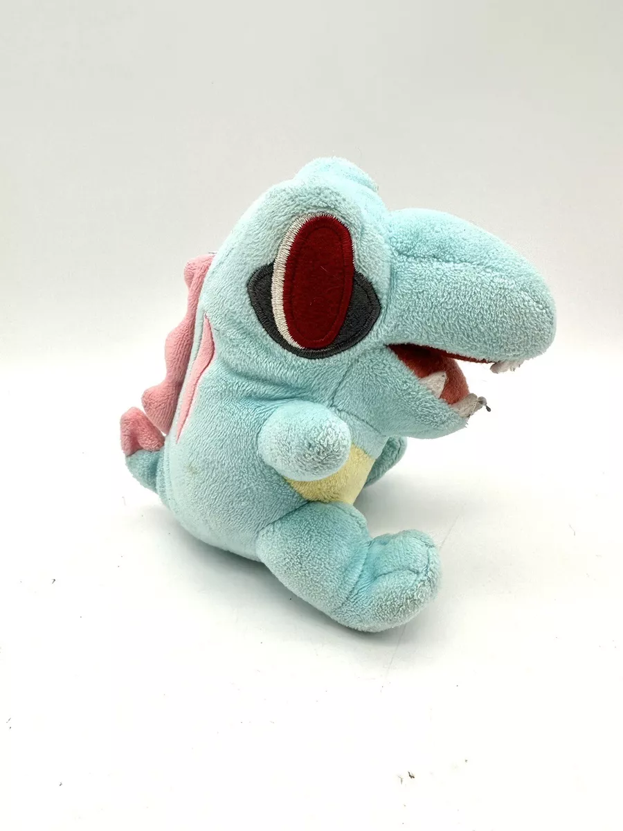2015 Pokemon Center Original Plush Totodile Pokedoll Stuffed Animal Red Eyes 5