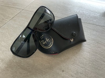 RAYBAN Junior Occhiali sole bambino mascherina monolente nero OTTIME  CONDIZIONI | eBay