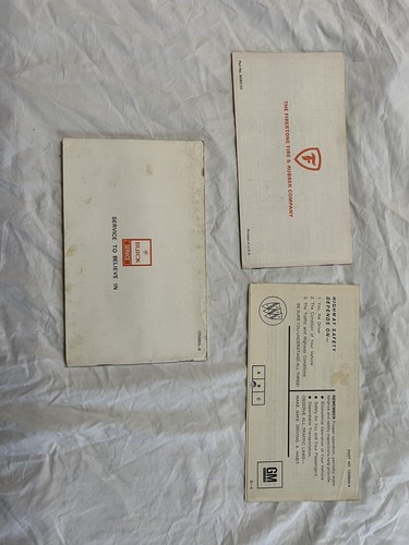 1975 Buick Owner's Manual, Century, Century Custom, Regal, OEM Owner Manual Set - Picture 3 of 3