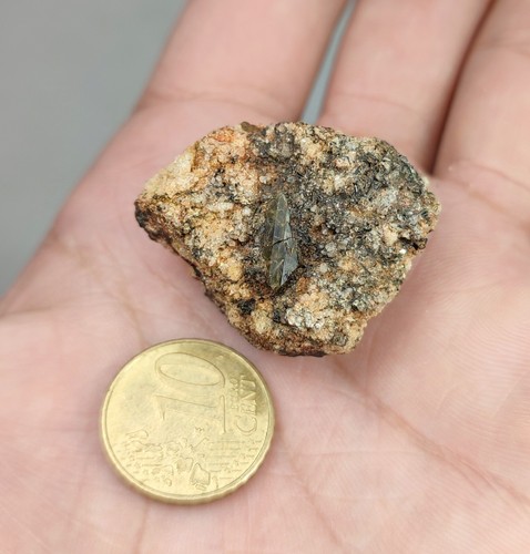 Hingganite-(Nd) extremely Rare DT Crystal Specimen on matrix - Zagi mountain, Pk - Picture 5 of 5