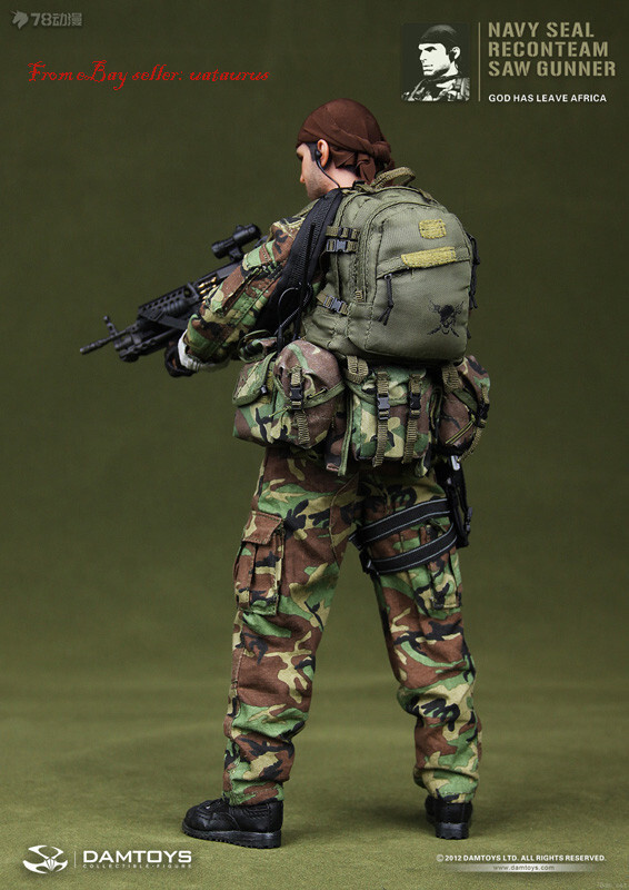 ミリタリー NAVY SEAL RECONTEAM LEADER DAM Toys 1/6 Navy Seal Recon Team Sniper Boxed Set #DAM