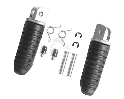 Motorcycle Front Foot Pegs Footrests Fit For Suzuki GSX650F 08-12 GSX1400 02-08 - Picture 2 of 3