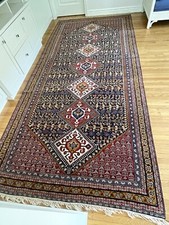 6x13 Authentic Semi Antique P.ersian Tribal Knotted Qashqai Oriental Long Rug