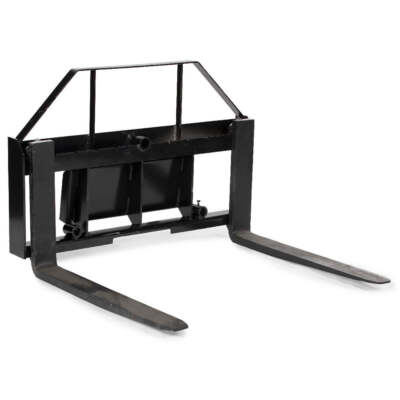 Titan Attachments Mini Skid Steer Pallet Fork Attachment, 48'' Fork Blades