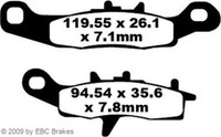 Goldstuff BremsbeläGe FA349R FüR Kawasaki Suzuki