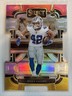 2024 Panini Select Prizm Concourse Red And Yellow Die-Cut #28 Deuce Vaughn