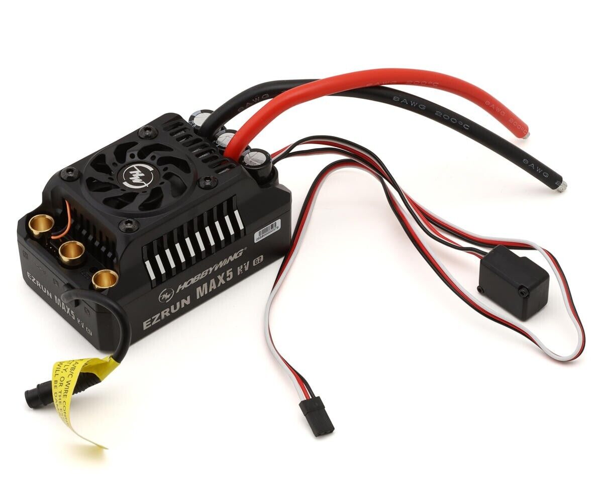 Hobbywing EZRun MAX5 G2 1/5 Scale WP Brushless ESC 250A 6 Hobbywing EZRun MAX5 G2 1/5 Scale WP Brushless ESC 250A 6