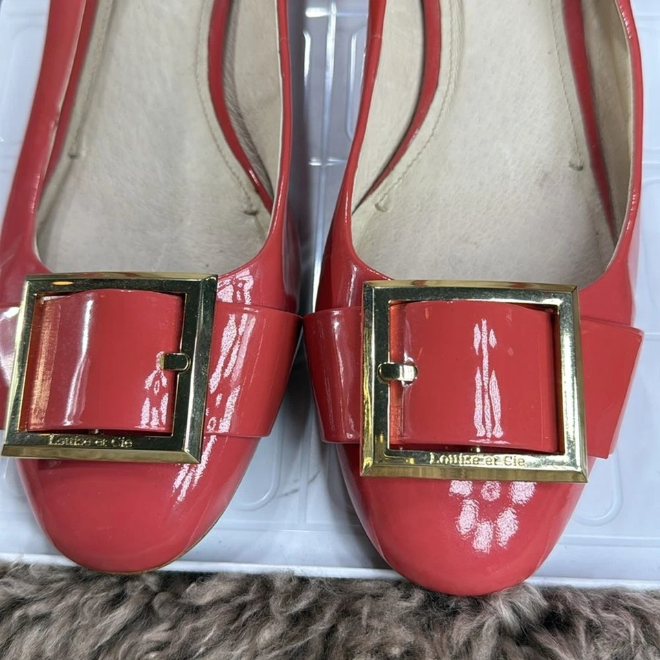 (A) Zapatos de salón Louise et Cie Brianna con hebilla en punta, EE. UU. 41/11‎ EE. UU. Foto 3 de 4