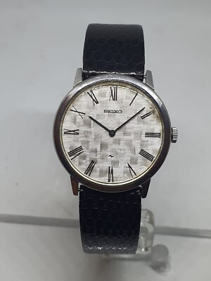 seiko chariot vintage cal 2220 A ref 2220-0180 manual winding