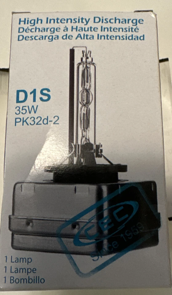 Lâmpada para farol de feixe duplo CEC Industries D1S - Imagem 2 de 2