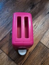 Barbie Wind Up Toaster Dings Sound Kitchen Accessorie Interactive Pink Barbie