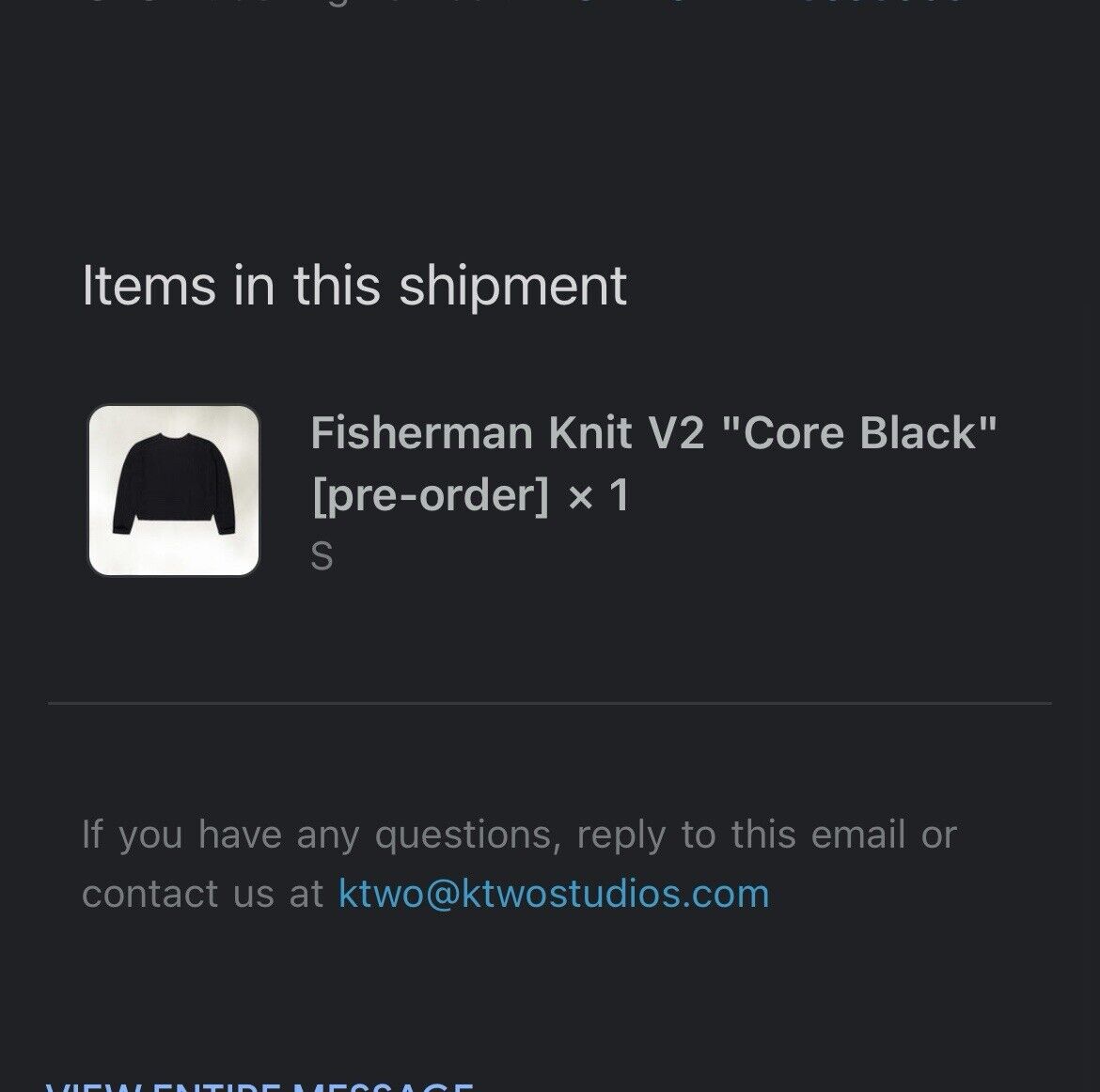Ktwo Studios V2 Knit Black small | eBay Ktwo Studios V2 Knit Black small | eBay
