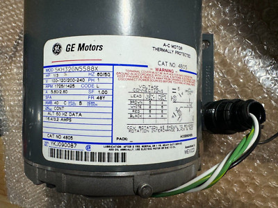 GE Motors 5KH32GN5588X Motor (CAT 4805) w/Procon Pump Head