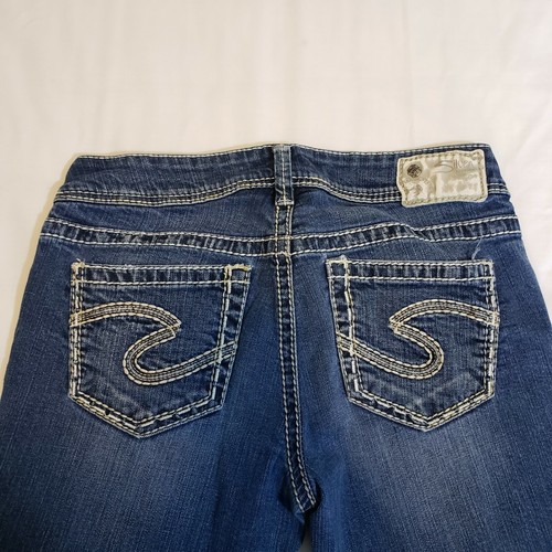 Women's Silver Suki Capri Jeans 29\