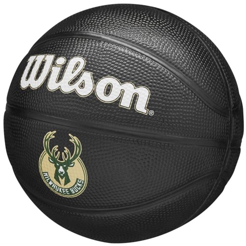 pelotas de baloncesto Unisex, Wilson Team Tribute Milwaukee Bucks Mini Ball, neg - Imagen 3 de 4
