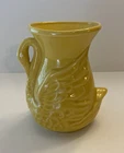 Vintage Shawnee Yellow Swan Vase USA 806