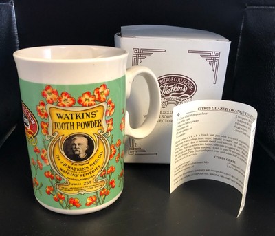 Watkins Tooth Powder 1992 Heritage Collection Mug Cup Winona MN