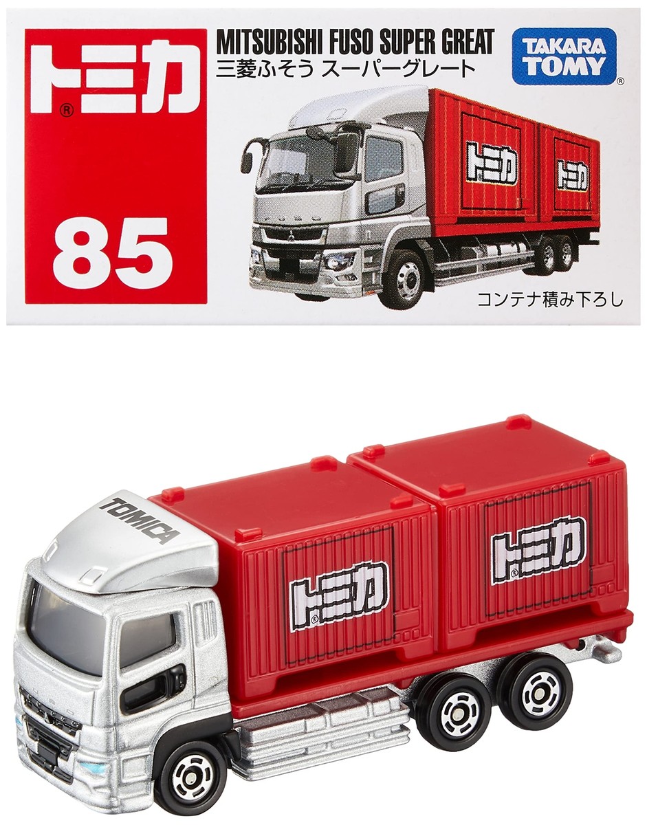 Takara Tomy Tomica No.85 MITSUBISHI FUSO SUPER GREAT New JP