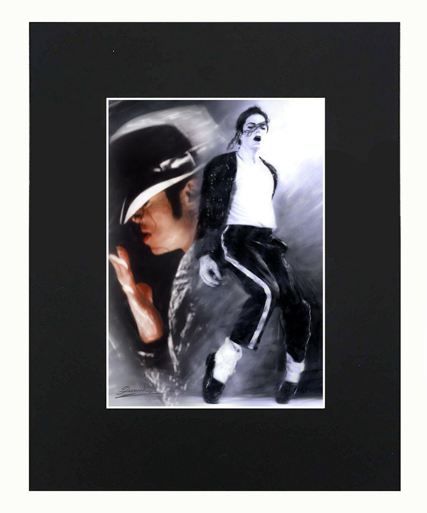 Michael Jackson Portrait Art Print Photograph Poster Decor 11