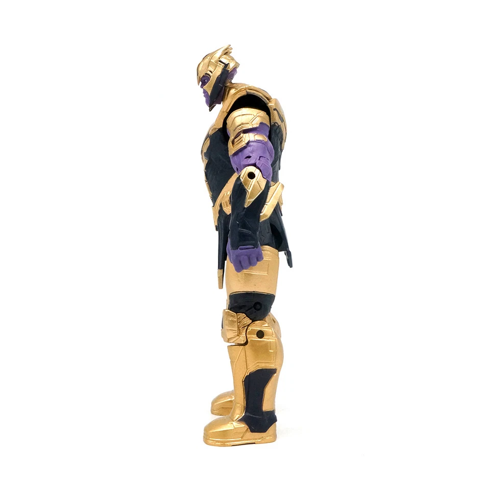 ZD Toys Thanos Avengers Endgame 7" PVC Action Figure Giocattoli Bambini Regal... - Immagine 3 di 4