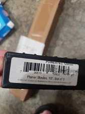 POWERTEC 128050 15-Inch HSS Planer Knives for Delta DC-380 LOT of 3