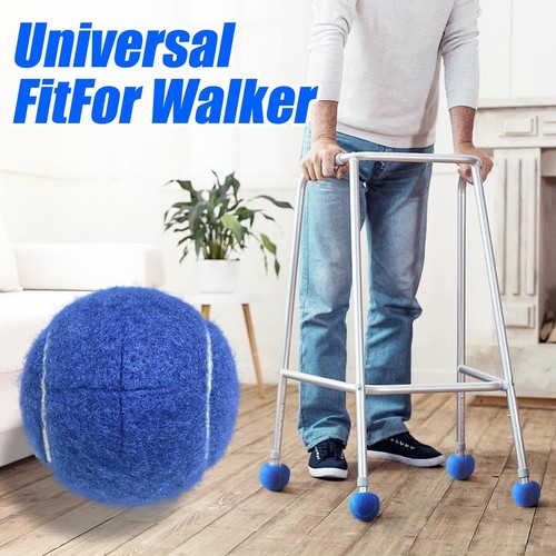 Tennis Balls for Walkers, Pre Cut Walker Glide Balls for Chairs, Desks,Furniture - Picture 2 of 6