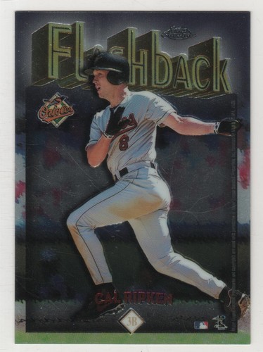 1998 Topps Chrome Flashback #05 Cal Ripken Jr Baltimore Orioles BV$20 Insert #5