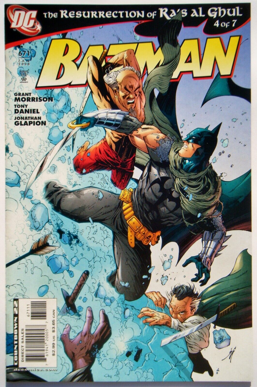 Batman #671 (Jan. 08') NM (9.4) Ra's al Ghul & the League of Assassins/ Morrison