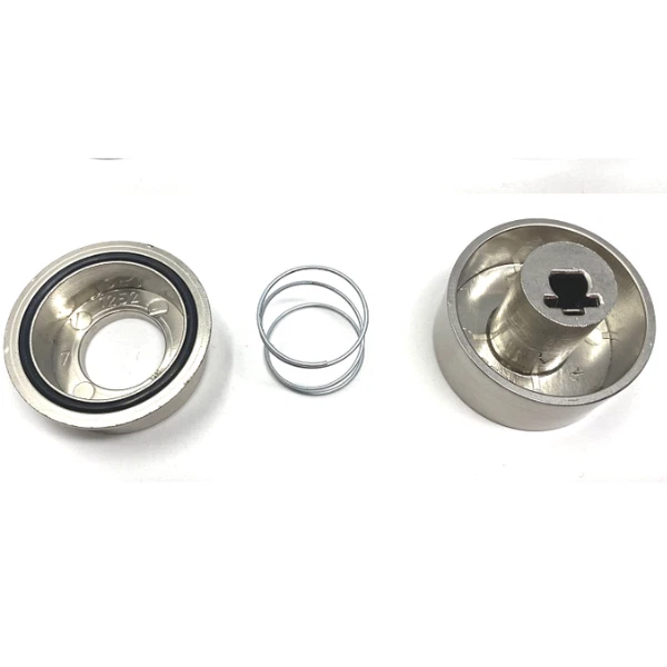 Manopola piano cottura Franke mod.fhne foro mm.6 argento originale 133.0312.533 - Immagine 2 di 3