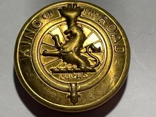 Repro Lamp Medallion,King Of The Road,Fit Lucas P100 & Similar Large Period Lamp