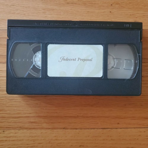 Indecent Proposal VHS FYC Academy Screener Robert Redford Demi Moore RARE - Picture 5 of 7