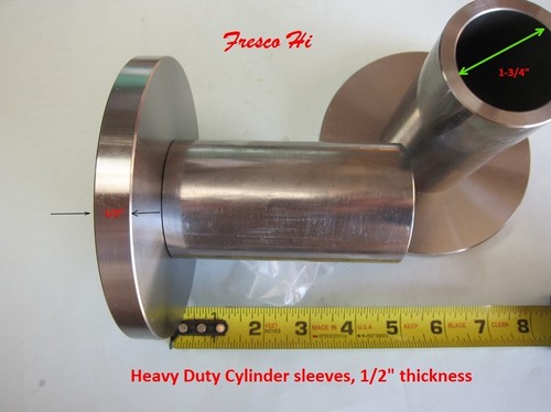 Lowrider Hydraulics cylinder sleeves, 1 3/4" hole, 1/2" thick donut, HD, Chevy - Bild 1 von 10