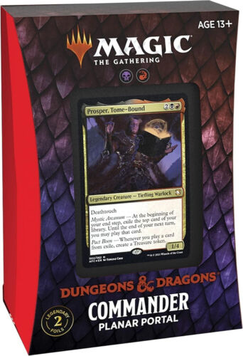 Magic MTG- Adventures in The Forgotten Realms- Commander Deck- Planar Portal NEW